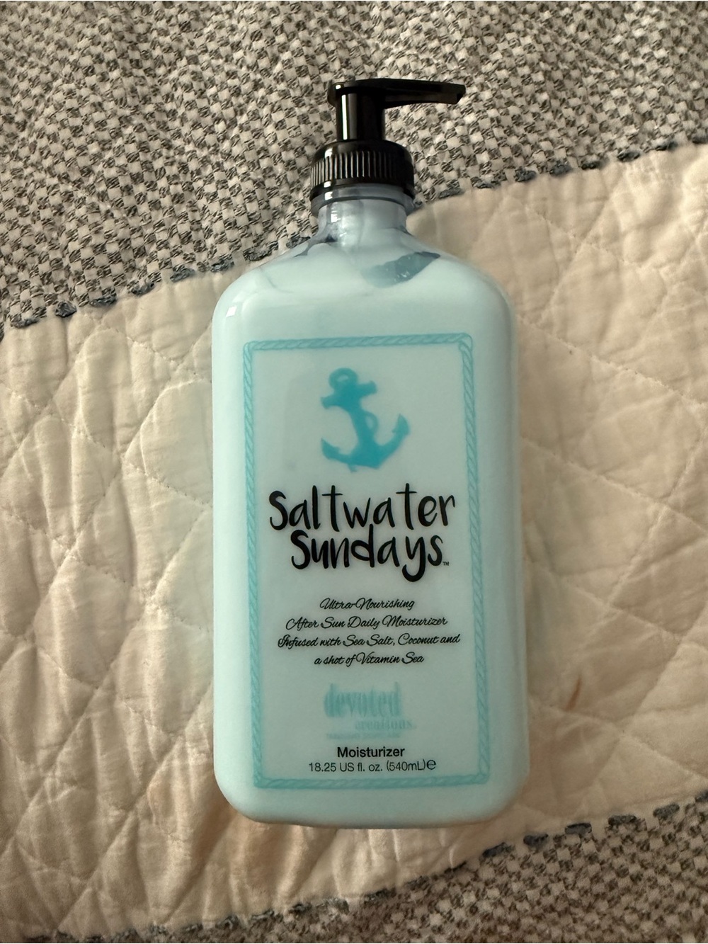 Saltwater Sundays After Sun Moisturizer - Light Blue